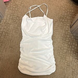 She + Sky Elegant White Dress